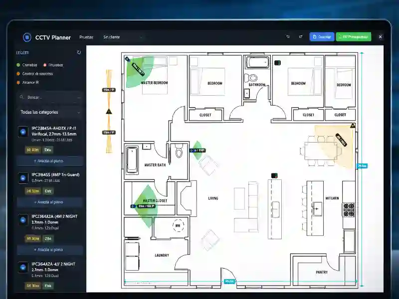 Creación de presupuestador para cctv