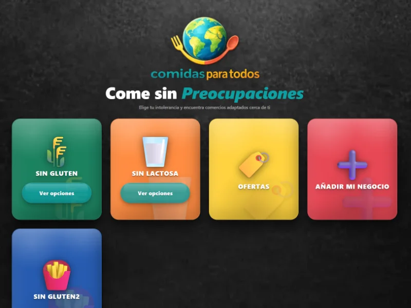 Comidas Para Todos lanza en España el primer directorio especializado donde cualquier persona con intolerancia alimentaria puede encontrar establecimientos adaptados a sus necesidades en segundos.